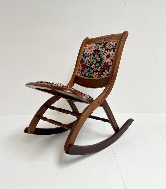 Image 1 of Vintage Engelse schommelstoel, 1960's