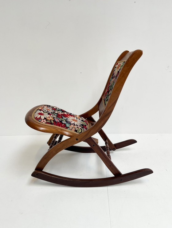 Image 1 of Vintage Engelse schommelstoel, 1960's