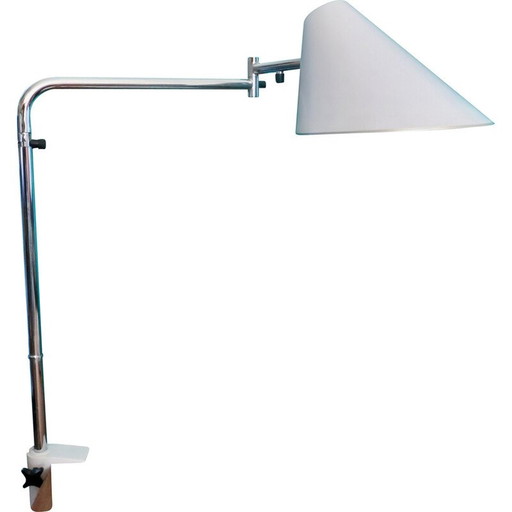 "Delux" vintage bureaulamp met scharnierarm van Falkenbergs Belysning