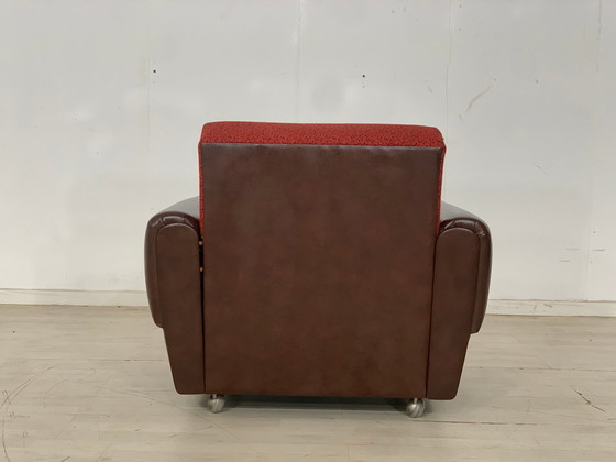 Image 1 of Mid Century fauteuil fauteuil stoel vintage