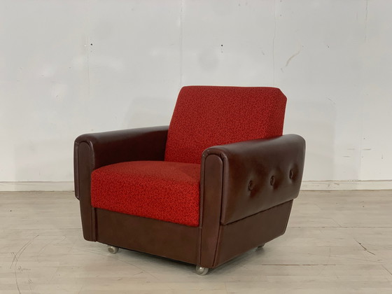 Image 1 of Mid Century fauteuil fauteuil stoel vintage