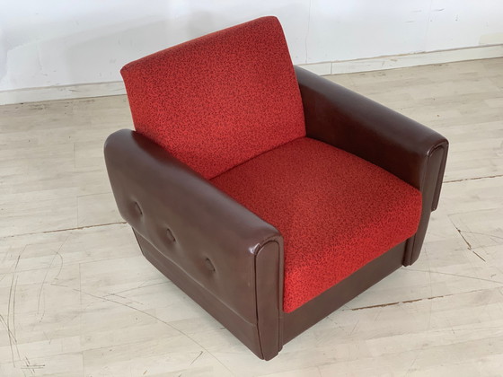 Image 1 of Mid Century fauteuil fauteuil stoel vintage