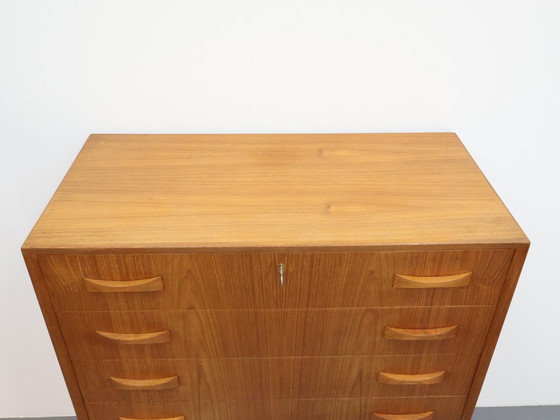 Image 1 of Hoge Vintage Ladekast Deens Teak