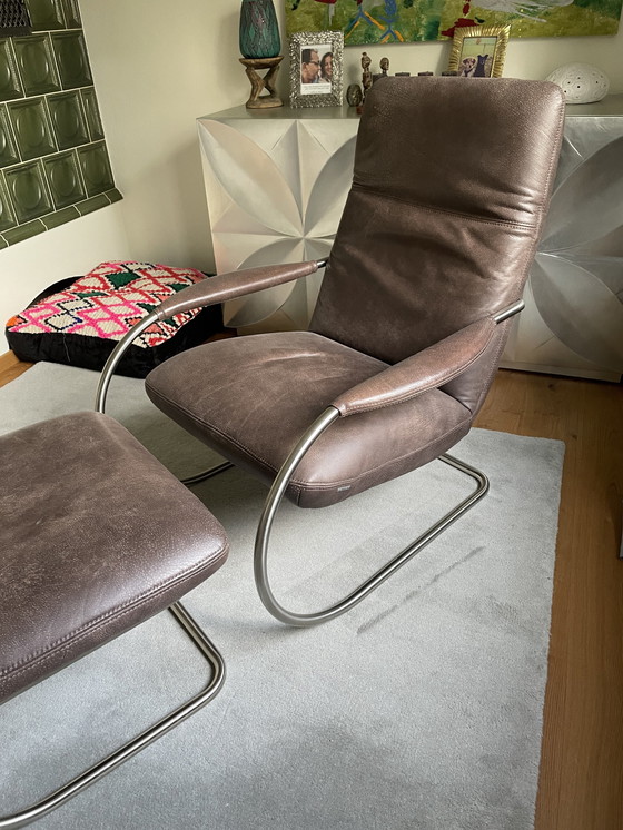 Image 1 of Koinor Jacy fauteuil met kruk