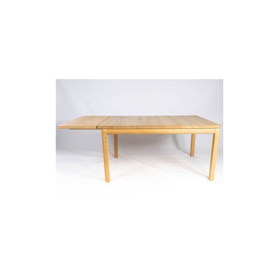 Image 1 of Vintage beukenhouten salontafel met verlengstuk van Rubby Furniture, Denemarken 1992