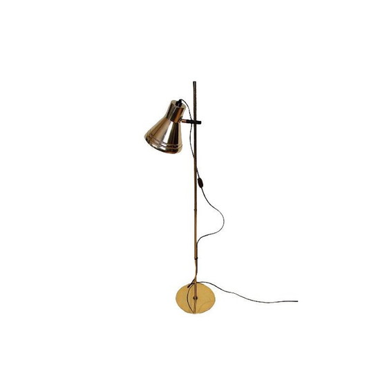 Image 1 of Vintage metalen vloerlamp van Omi Koch en Lowy, 1970