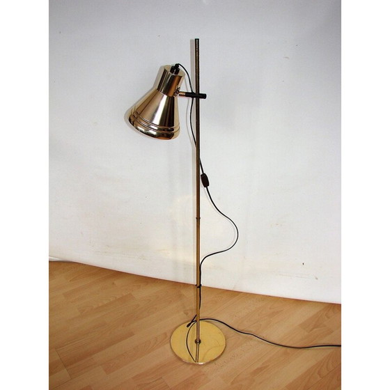 Image 1 of Vintage metalen vloerlamp van Omi Koch en Lowy, 1970