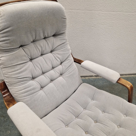 Image 1 of Vintage Verstelbare Deense Fauteuil