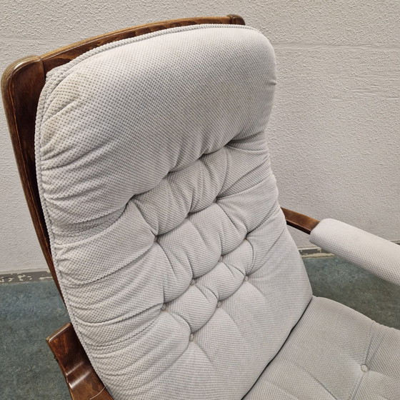 Image 1 of Vintage Verstelbare Deense Fauteuil