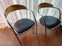 2 x  Vintage Effezetta Stoelen