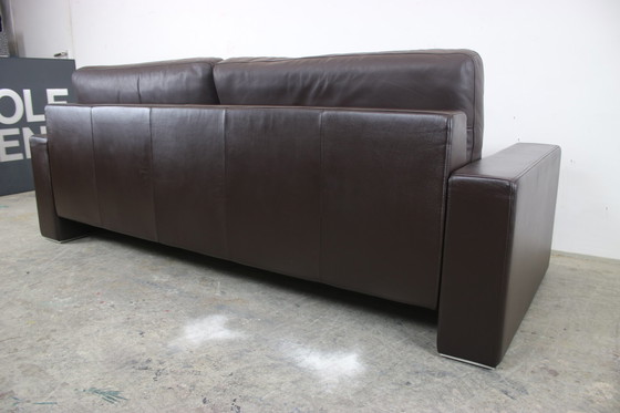 Image 1 of Designbank Rolf Benz Ego Couch driezits antraciet chroom