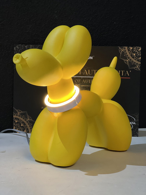 Image 1 of Hond Ballon Gele Ring Led Lamp Home Decoratie