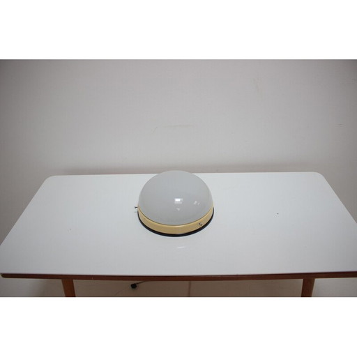 Mid century glazen wandlamp, 1960