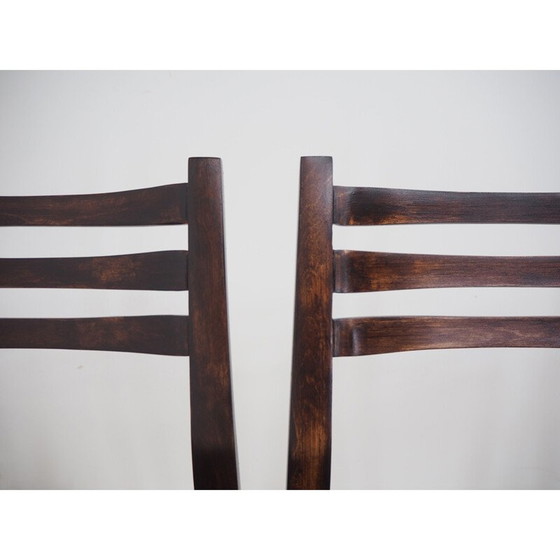 Image 1 of Set van 4 mid century eetkamerstoelen van Ludvík Volák, Tsjecho-Slowakije 1960