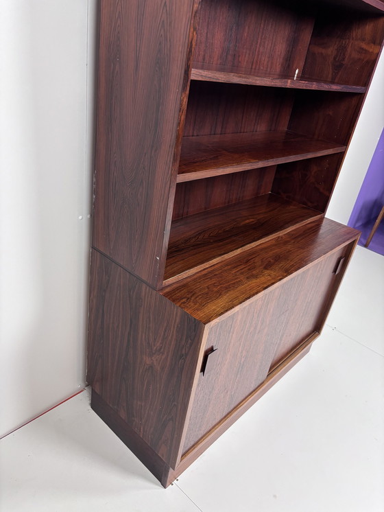 Image 1 of Vintage Palissander Kast Highboard