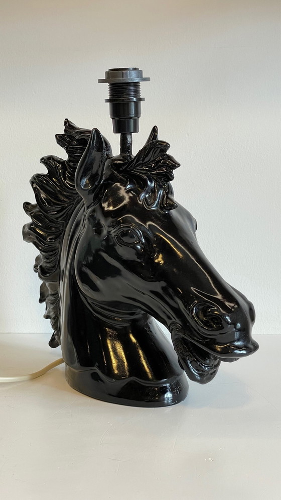 Image 1 of Lampe Cheval Années 80 Par Codico Straatsburg Frankrijk