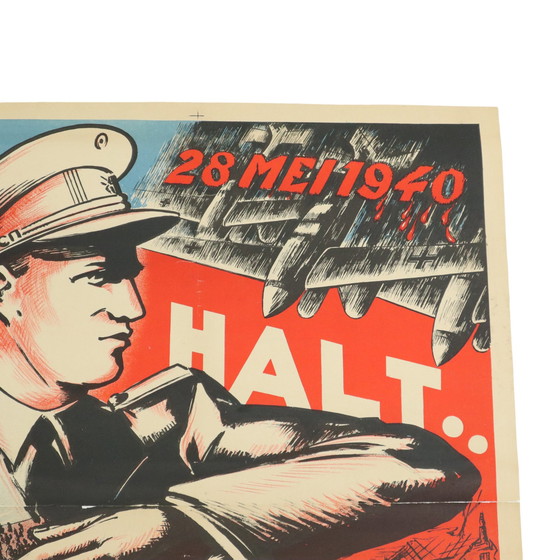 Image 1 of Militaria Affiche 28 Mei 1940