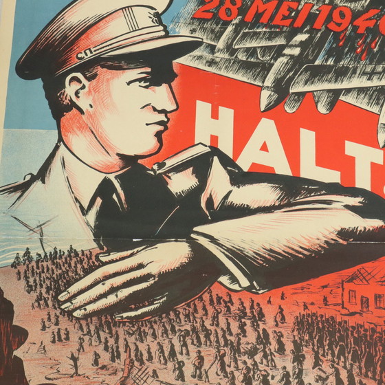 Image 1 of Militaria Affiche 28 Mei 1940