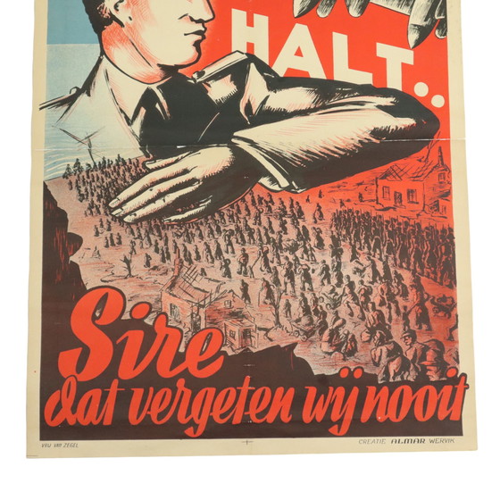 Image 1 of Militaria Affiche 28 Mei 1940