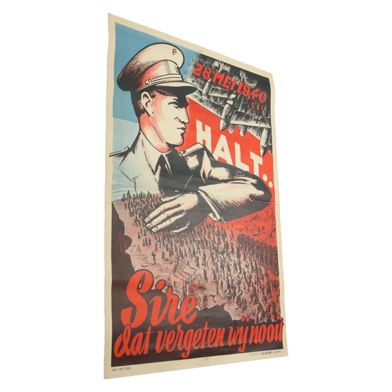 Image 1 of Militaria Affiche 28 Mei 1940