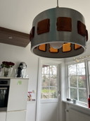 Vintage Zweedse Hanglamp Erik Hoglund