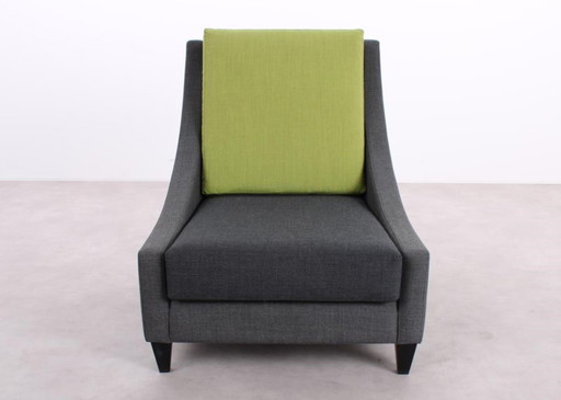 Lyndon Vernon fauteuil rug groen