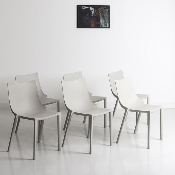 Image 1 of Bo Driade stoelen van Philippe Starck (14 Eenheden)