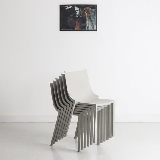 Image 1 of Bo Driade stoelen van Philippe Starck (14 Eenheden)