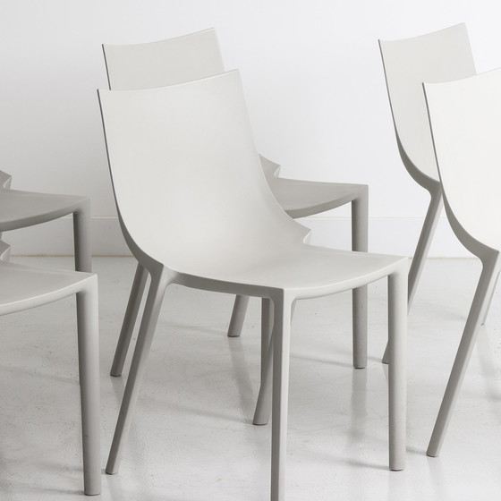 Image 1 of Bo Driade stoelen van Philippe Starck (14 Eenheden)