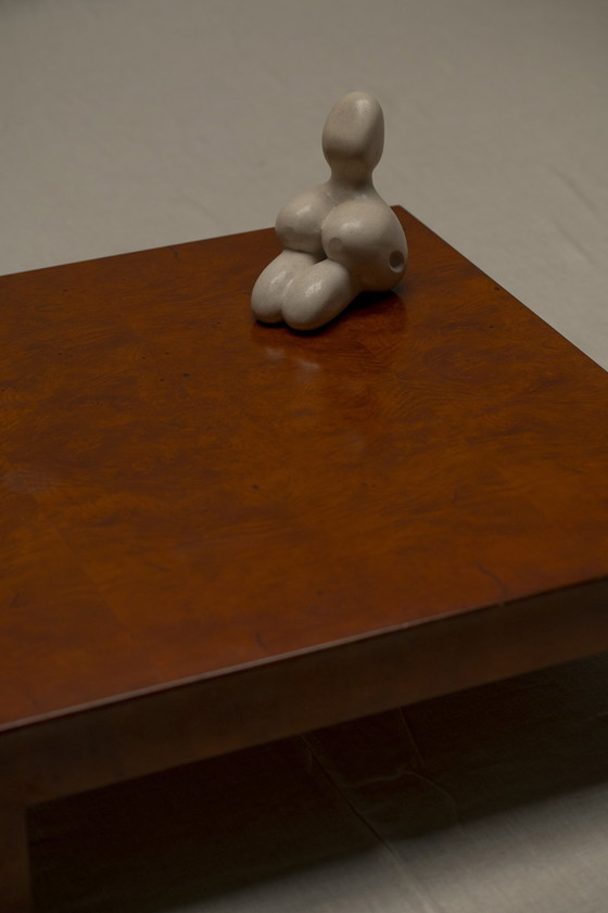 Image 1 of Burl Hout Vintage Salontafel 1970S