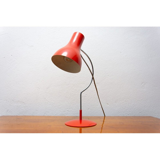 Image 1 of Vintage aluminium en plastic bureaulamp van Josef Hurka voor Napako, 1960