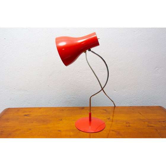 Image 1 of Vintage aluminium en plastic bureaulamp van Josef Hurka voor Napako, 1960