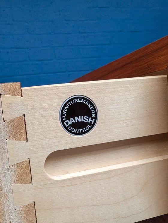 Image 1 of Vintage Dubbele Ladekast Uit De Jaren '60, Deens Design Van Hundevad