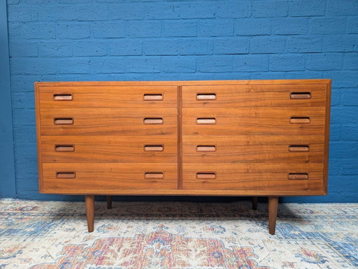 Vintage Dubbele Ladekast Uit De Jaren '60, Deens Design Van Hundevad