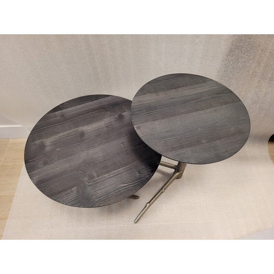 Image 1 of Vintage harspasta salontafel voor Roche Bobois, Frankrijk