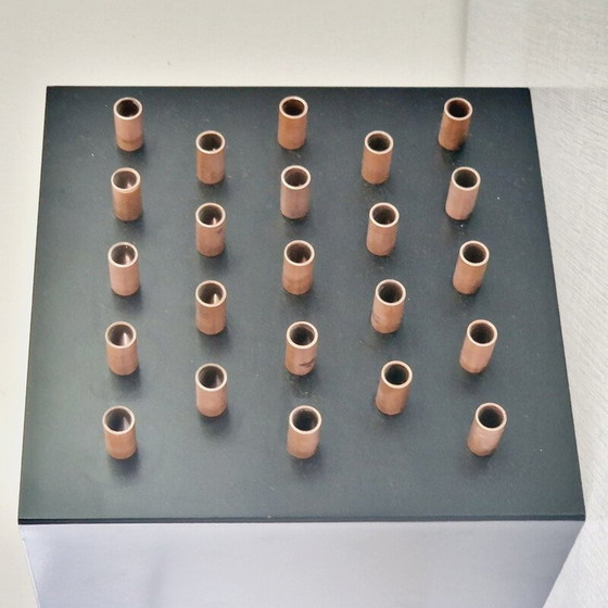 Image 1 of Vintage C1516 wandlamp in clair-obscur metaal voor Raak, 1960