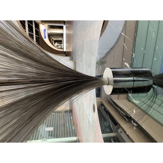 Image 1 of Vintage kinetische sculptuur "Spray" in staal van Jean Camuset, 1970