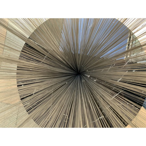 Image 1 of Vintage kinetische sculptuur "Spray" in staal van Jean Camuset, 1970