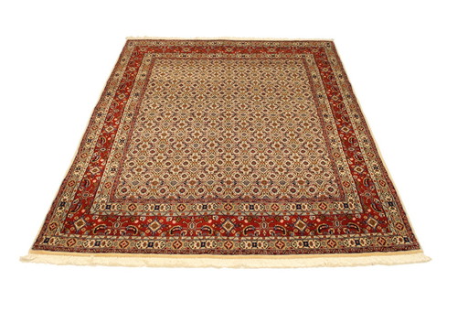 Origineel Perzisch Tapijt Nomadisch & Dorpskleed Moud 202 X 146 Cm Top Conditie