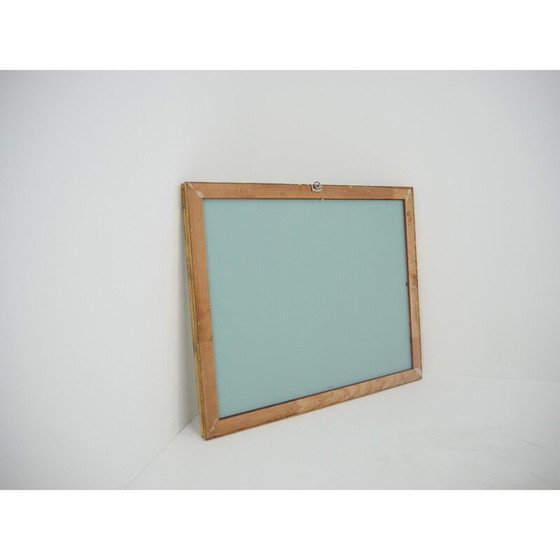Image 1 of Vintage spiegel met houten lijst