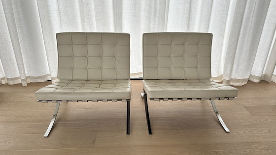 Image 1 of Knoll Barcelona Stoel Origineel