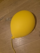 Vintage Ikea Drömminge Lamp Geel