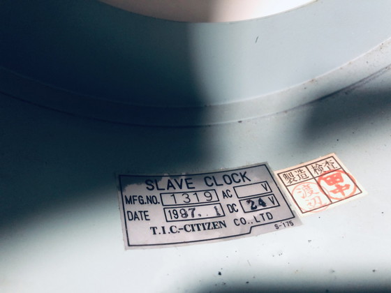 Image 1 of Vintage Recto-Verso Klok - Militaire Marine - Citizen 2221 - 1980