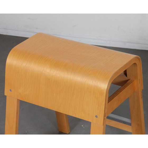 Image 1 of Paar vintage Salve houten krukjes van Ehlén Johansson voor Ikea, Zweden 2002