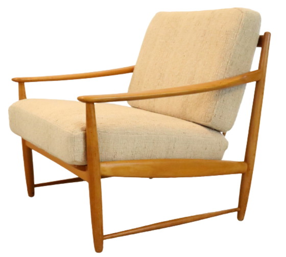 Image 1 of Vintage Mid Century Fauteuil Mellnau