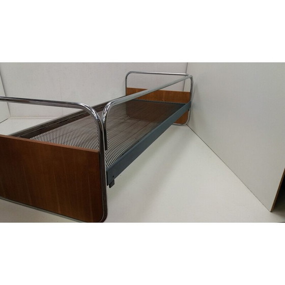 Image 1 of Vintage sofa 3 zits van Jindřich Halabala Art Deco Tsjecho-Slowakije 1940