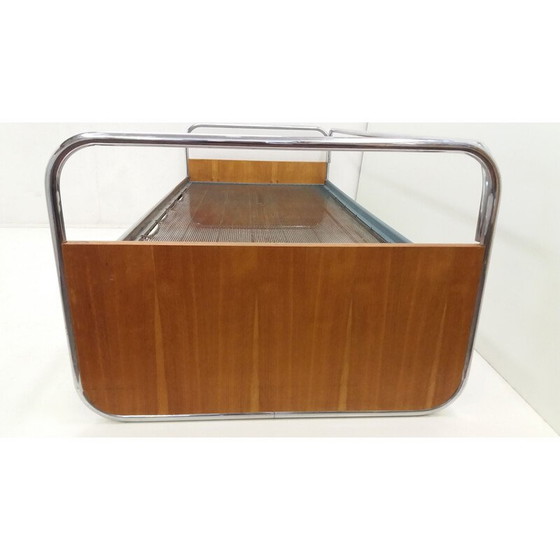 Image 1 of Vintage sofa 3 zits van Jindřich Halabala Art Deco Tsjecho-Slowakije 1940