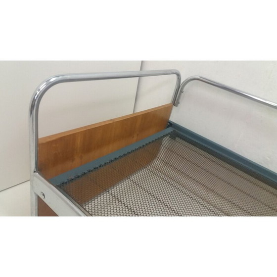 Image 1 of Vintage sofa 3 zits van Jindřich Halabala Art Deco Tsjecho-Slowakije 1940