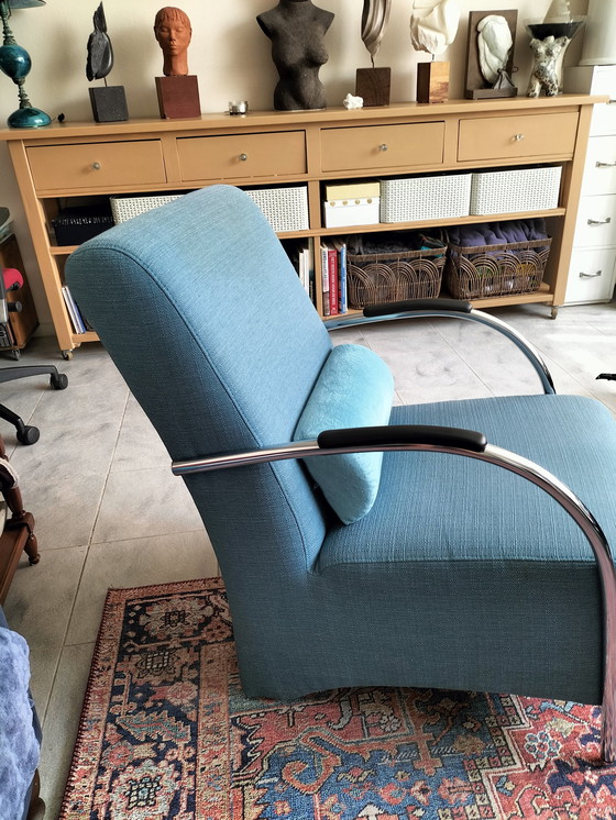 Image 1 of Moderne Fauteuil Van Woood