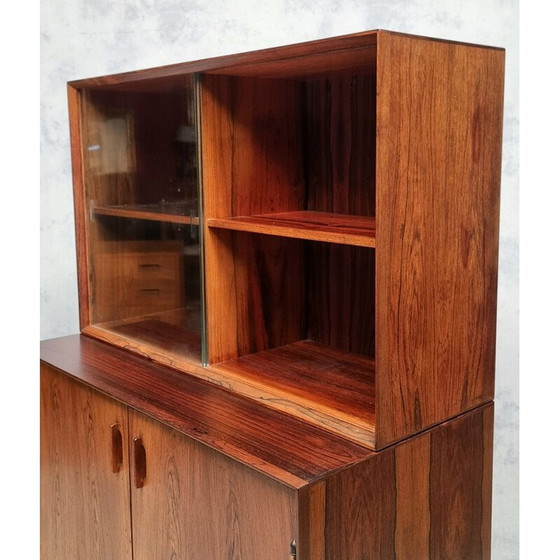 Image 1 of Vintage palissander boekenkast van Ejvind Johansson voor Ivan Gern, 1960